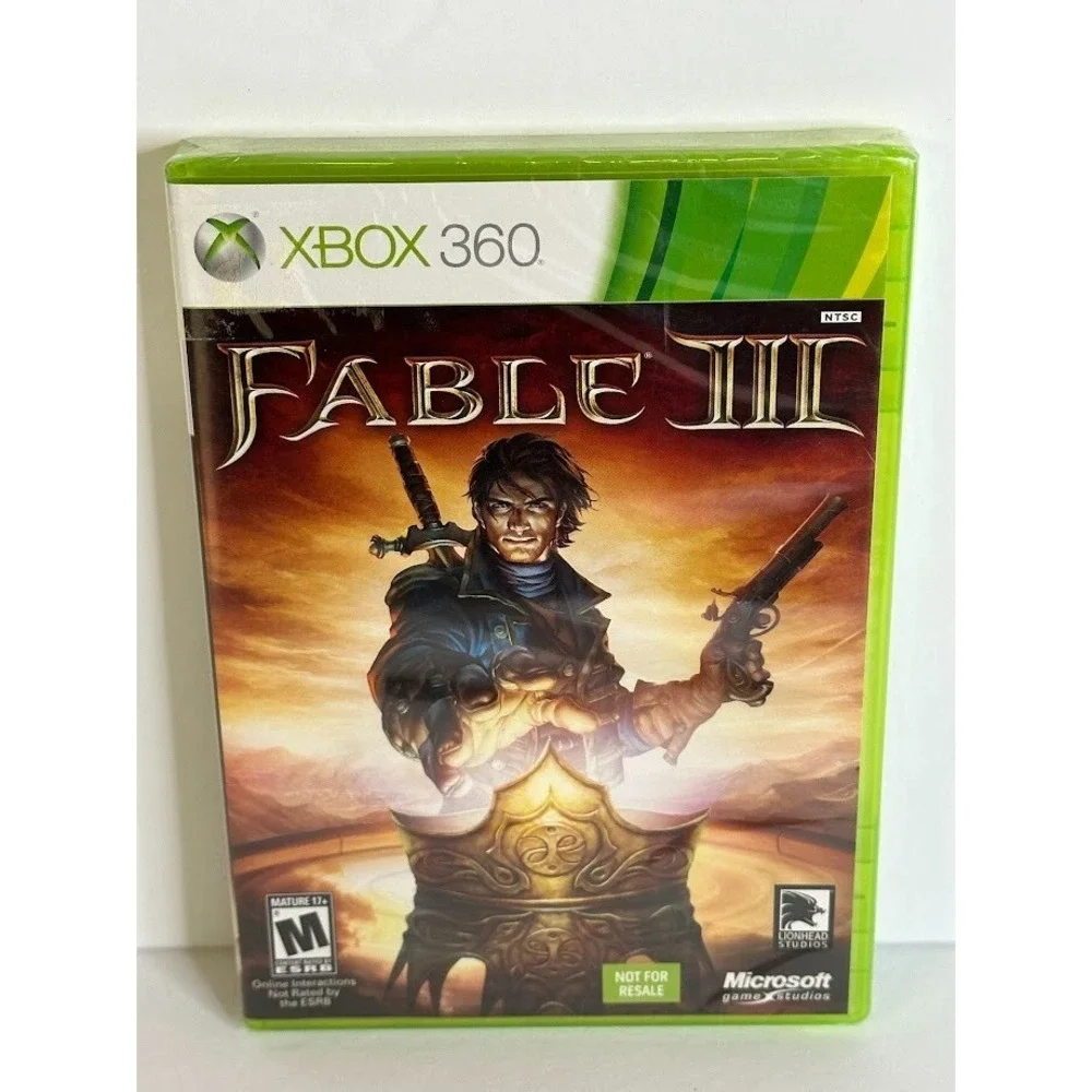 FABLE III 3 (XBOX 360, 2010) GAME NEW & FACTORY SEALED!!!
